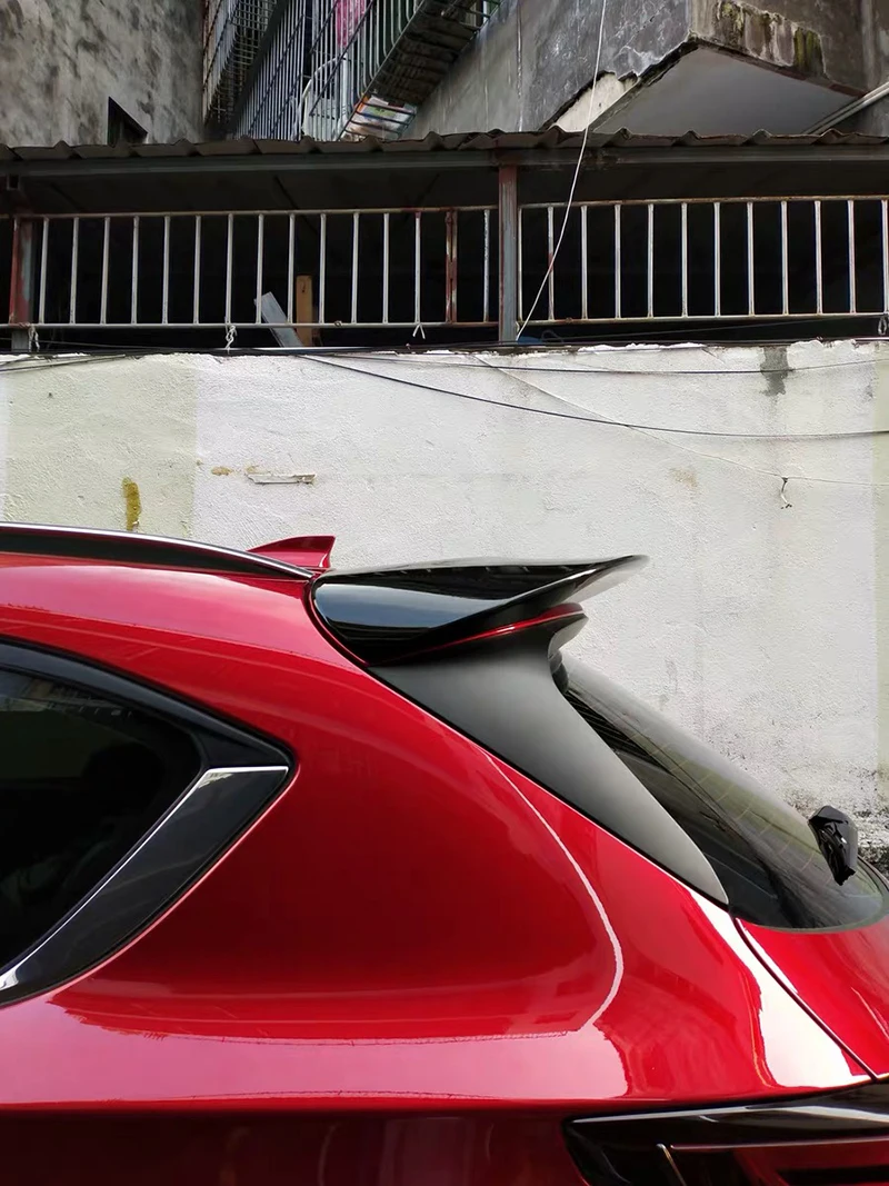 Roof Tail wing Spoiler For MAZDA CX-5 CX-5 Roof High Quality ABS Material Car Rear Wing Primer Color Rear Spoiler