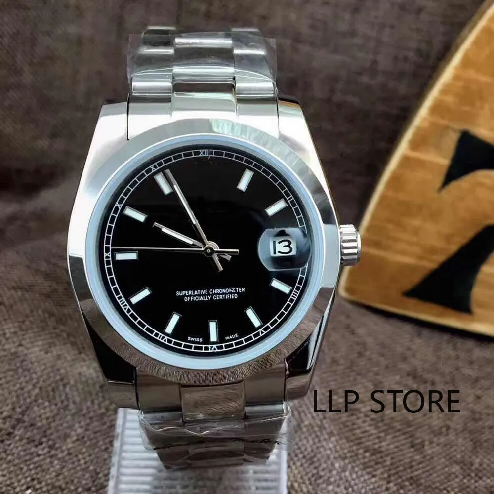 

Luxury Watch Men Mens Wristwatch 2813 40mm Automatic Mechanical No Battery Sweep Auto Wind DateJUST AAA Watches