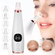 Blackhead Remover Face Clean Pore Vacuum Acne Pimple Removal Vacuum Suction Facial Diamond Dermabrasion Tool Machine Skin Care