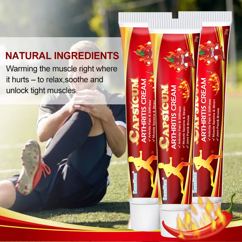 Sumifun Hot Pepper Cream 1/2/3pcs For Rheumatoid Arthritis joint Knee Pain Relief Capsicum Arthritis Chinese Medicine Ointment