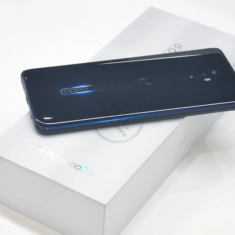 OPPO Reno 2 Z 6,5 "AMOLED экран Поддержка NFC Google Playstore Super VOOC 3,0 4000 мАч 5 камер 48MP отпечатков пальцев ID ультра устойчивый