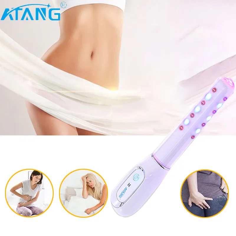 Vaginal Tightening Mechine 650nm RED and BLUE light Therapy Sterilize Cervical erosion Vaginitis Detox eliminate odors Vagina