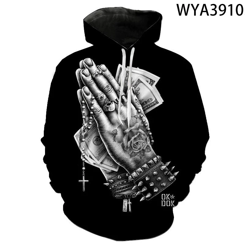 2020 new pray long sleeve Hoodie men's / women's Sweatshirt autumn winter street style comfortable casual fashion Hoodie 2020 new pray long sleeve Hoodie men's / women's Sweatshirt autumn winter street style comfortable casual fashion Hoodie