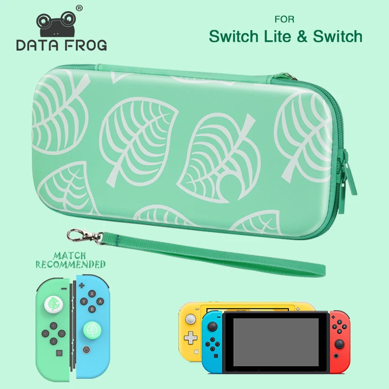 Переносной дорожный Чехол DATA FROG с животными для Nintendo Switch/Lite консоль сумка