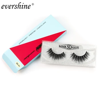 

25mm 3D Faux Mink Eyelashes Thick False Eyelash Criss-cross Strands Cruelty Free High Volume Mink Lashes Dropshipping#5d-21