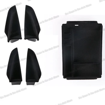 

Lsrtw2017 Brown Abs Car Door Armrest Storage Plate for Mercedes Benz GLE GLS Class W167 X167 2020 2021