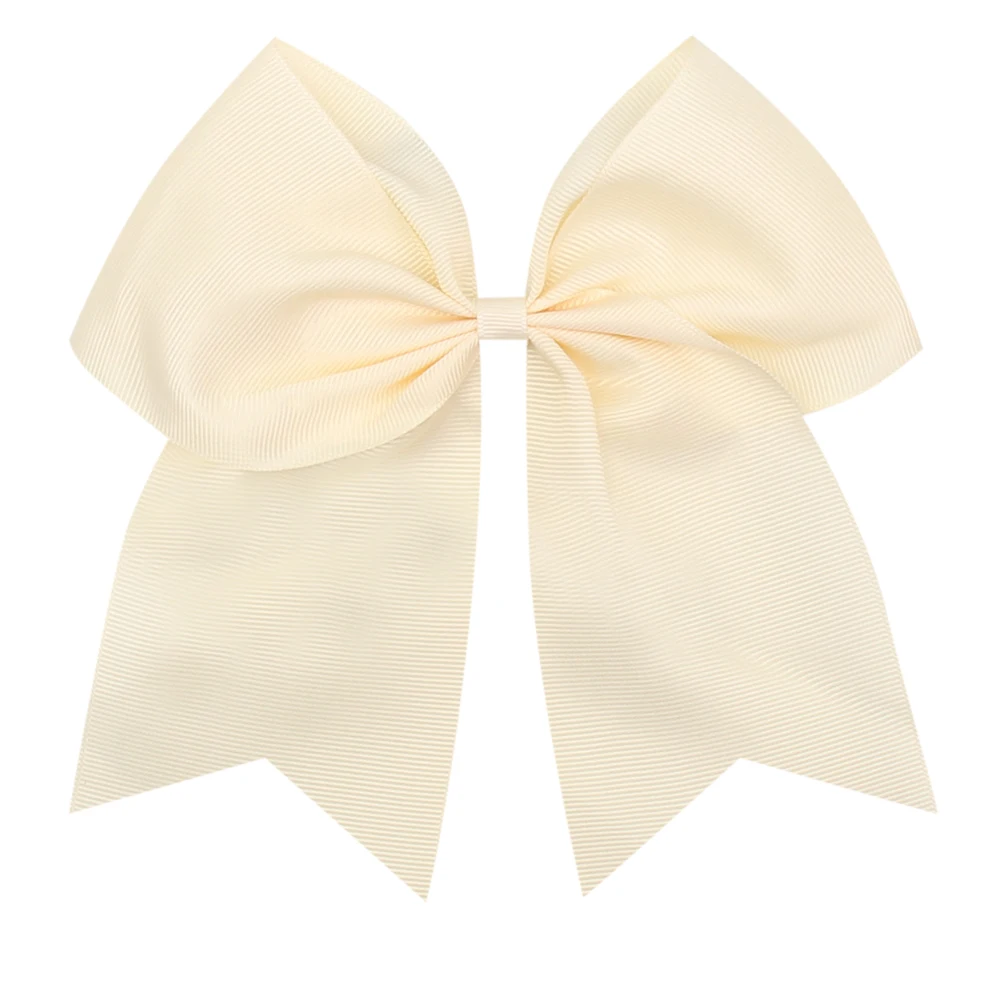 20 шт./лот 8 ''Большая Твердая лента Cheer лук с зажимами аллигатора танец Черлидинга банты для волос для девочек заколка аксессуары для волос - Цвет: 810