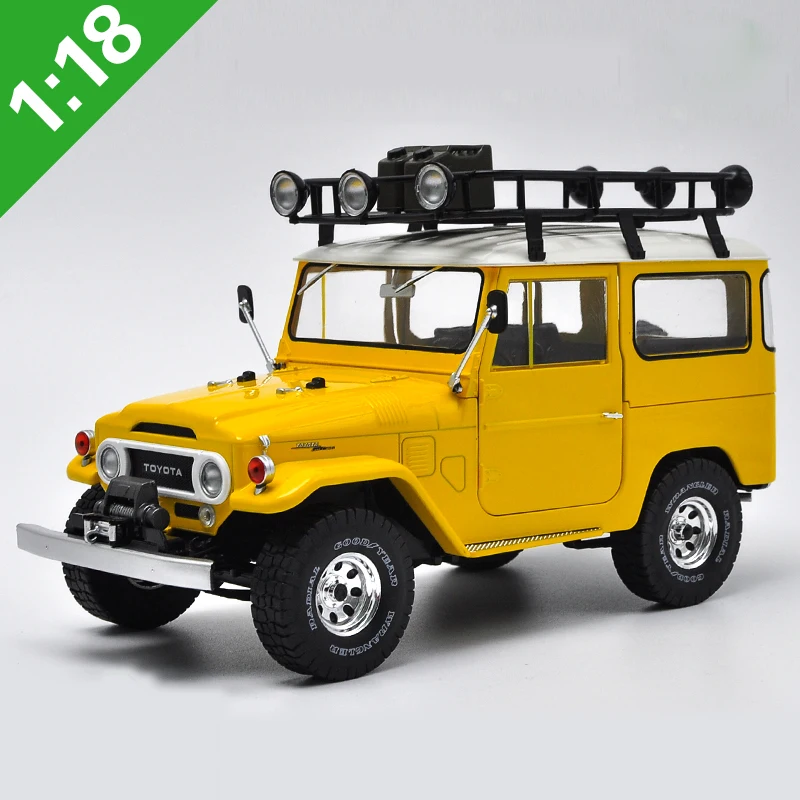 

Original Box 1:18 High Meticulous TOYOTA FJ40 1977 Alloy Model Car Static Metal Model Vehicles For Collectibles Gift