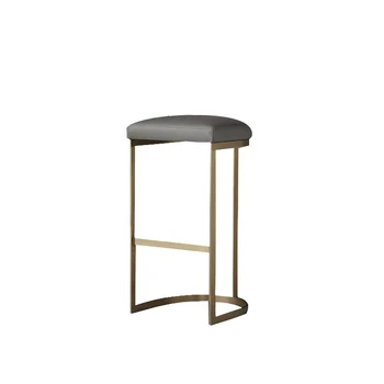 

Nordic Bar Chair High Stool Leisure Iron Bar Chair Simple Modern Restaurant Bar Stool Bar Chair