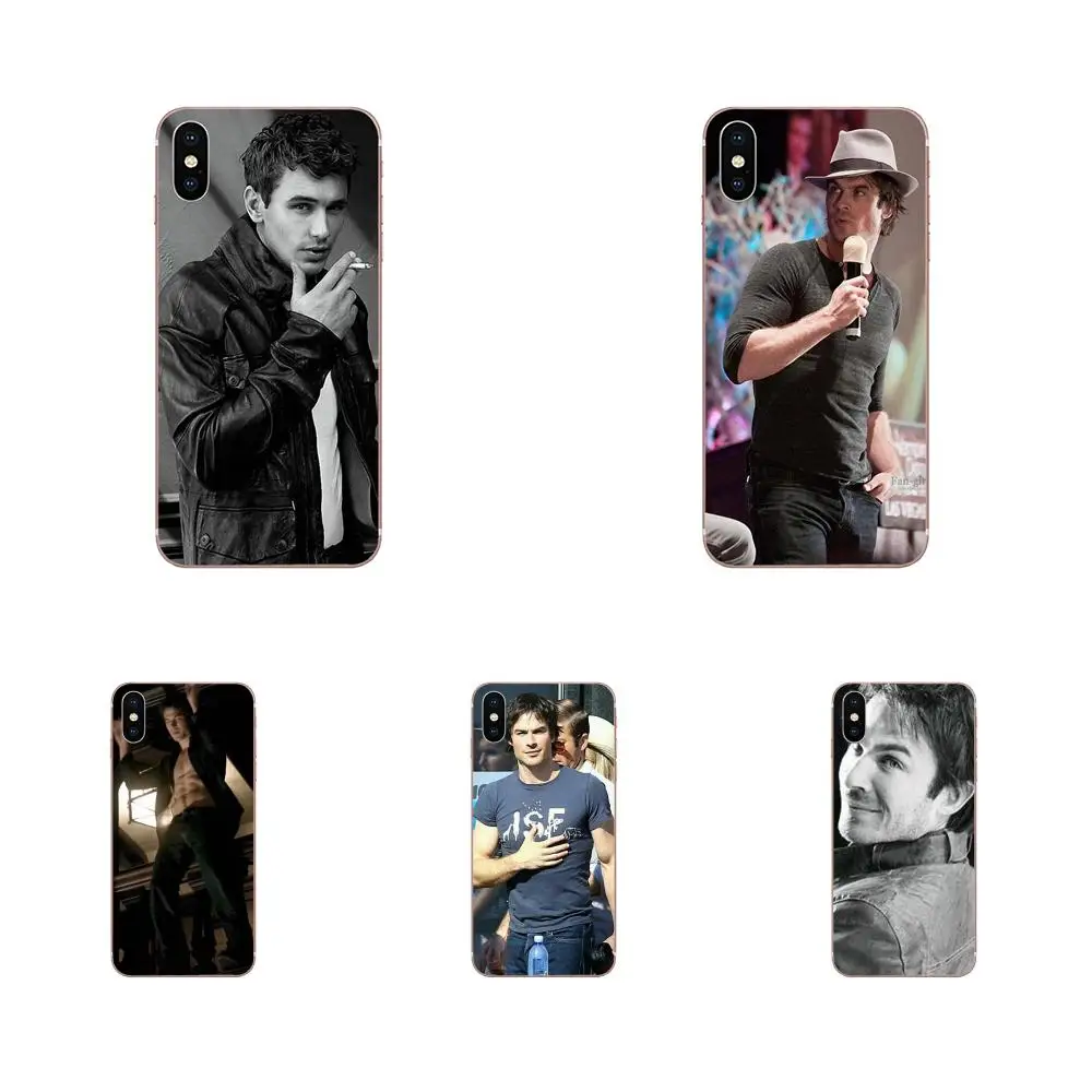 Термополиуретановый телефон Ian Joseph Somerhalder для LG K50 Q6 Q7 Q8 Q60 X Power 2 3 Nexus 5 5X V10 V20 V30 V40 Q