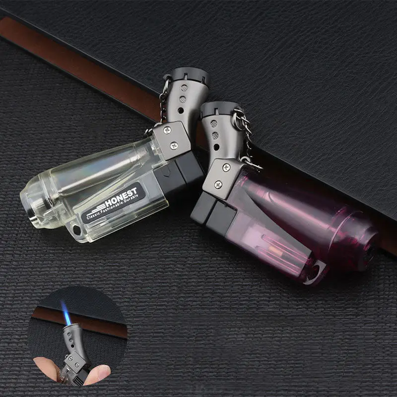 

Cigar Butane Lighters Windproof Gas Lighter Cigarette Lighter Torch Flame Spray Gun Home Point Cigar Moxibustion Point Incense