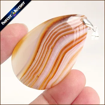 

AA+ High Quality Pendentif Real Natural Red Botswana Agates Stone Pendant Chains Necklace For Women Jewelry Making US050