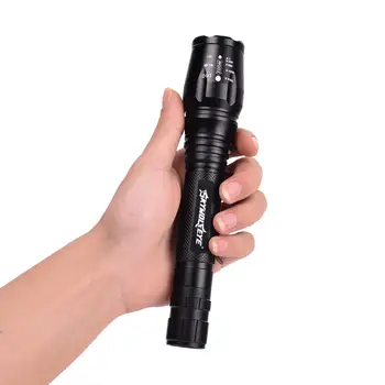 

3000LM Tactical Flashlight 5 Modes T6 LED Torch Zoomable Focus 18650 LED