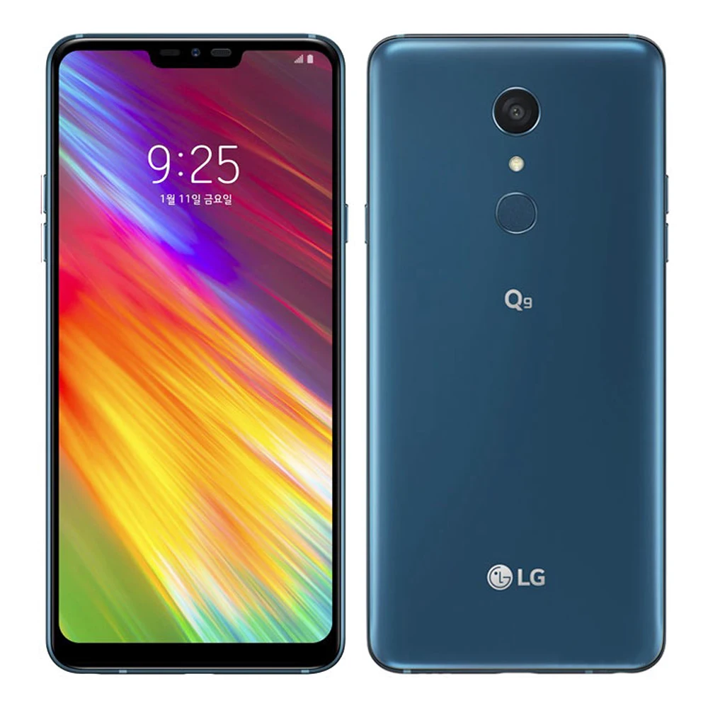 Original LG Q9 4G LTE Mobile Phone Korea Version 6.4'' Q925L Unlocked 4GB RAM 64GB ROM 16MP 1 SIM Card Refurbished CellPhone iphone se refurbished