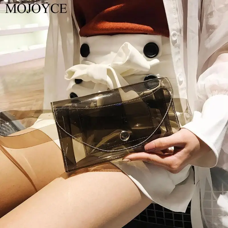 MOJOYCE, новинка, Пляжная поясная сумка, женская сумка-мессенджер, милая Прозрачная водонепроницаемая сумка через плечо, нагрудная сумка, heuptas