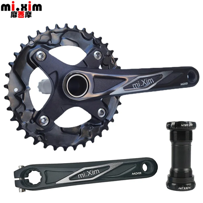 

Mountain Bike Hollow Integrated Single Tooth Disc 38 teeth 38T Single disc 7-12 speed Chain wheel 170MM Crankset