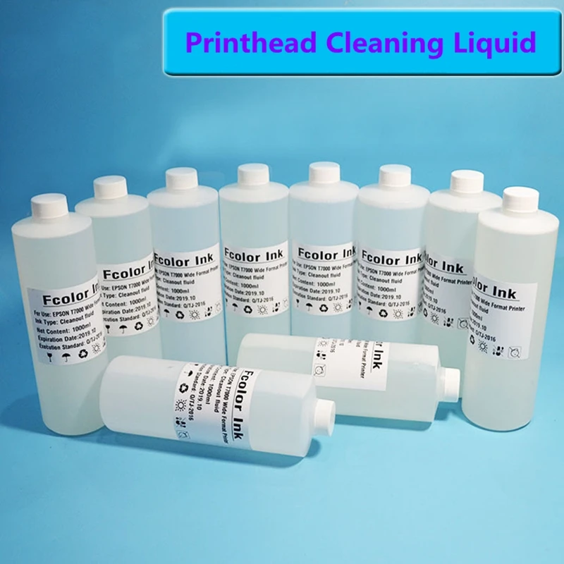 

Low Price Cleanout Fluid For Desktop Inkjet Printer Printhead Cleaning Liquid for Dye Ink And Pigment Ink Cleaning Solution