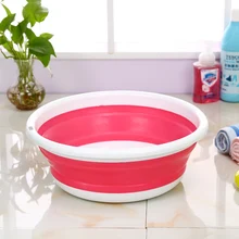 Горячая Портативный складной ведро для ног бассейна туризма путешествия умывальник Открытый Кемпинг принадлежности NDS