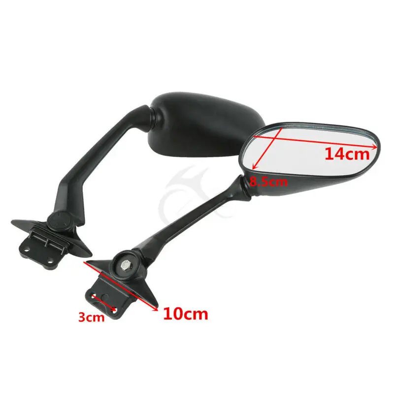 Мотоцикл пара 10 мм боковые зеркала заднего вида для Yamaha t-max 530 2012 2013 12-14