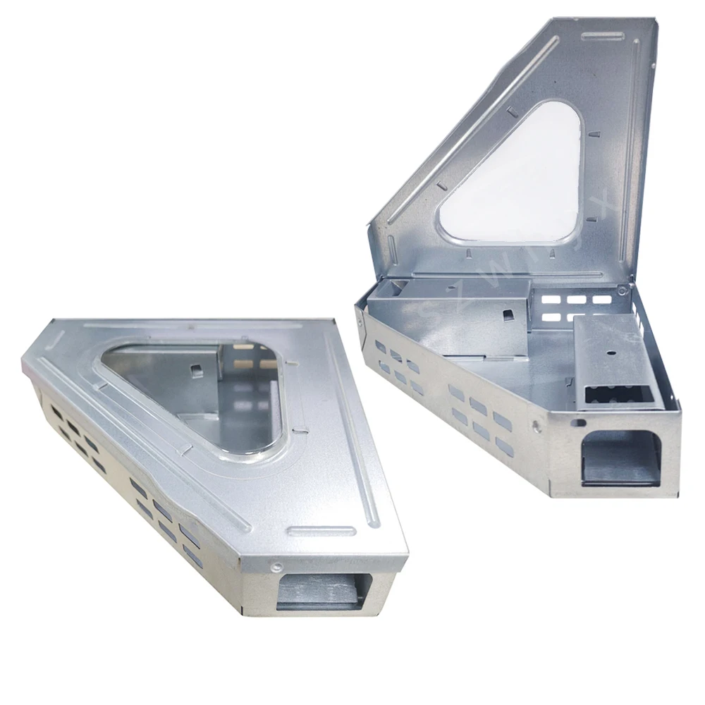 

20PCS/LOT Transparent Window View Catching Mouse Rats Bait Trap Station