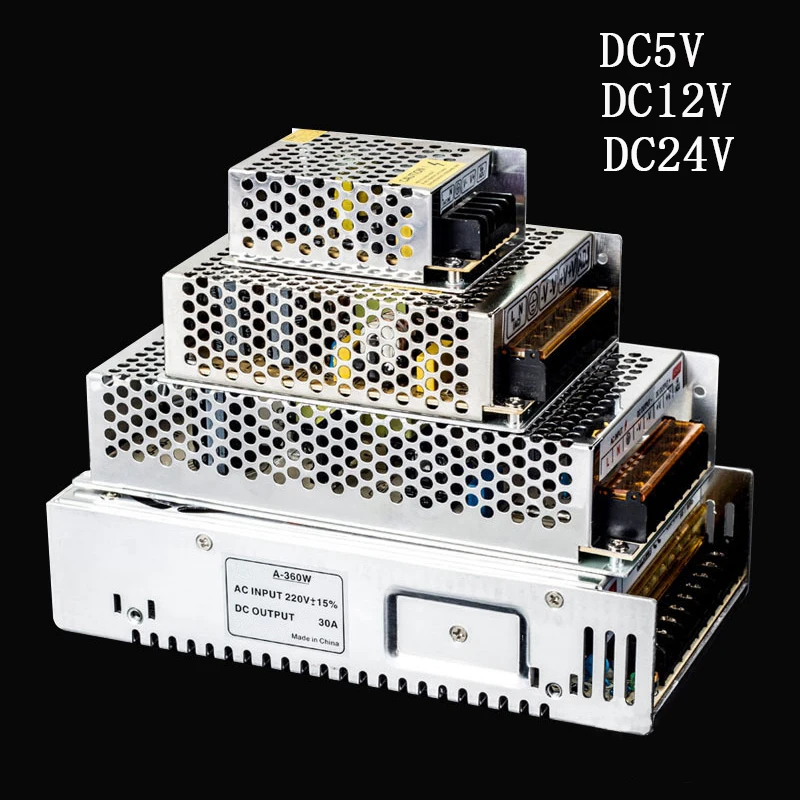 Трансформаторы для освещения источник питания светодиодных лент 5 в постоянного