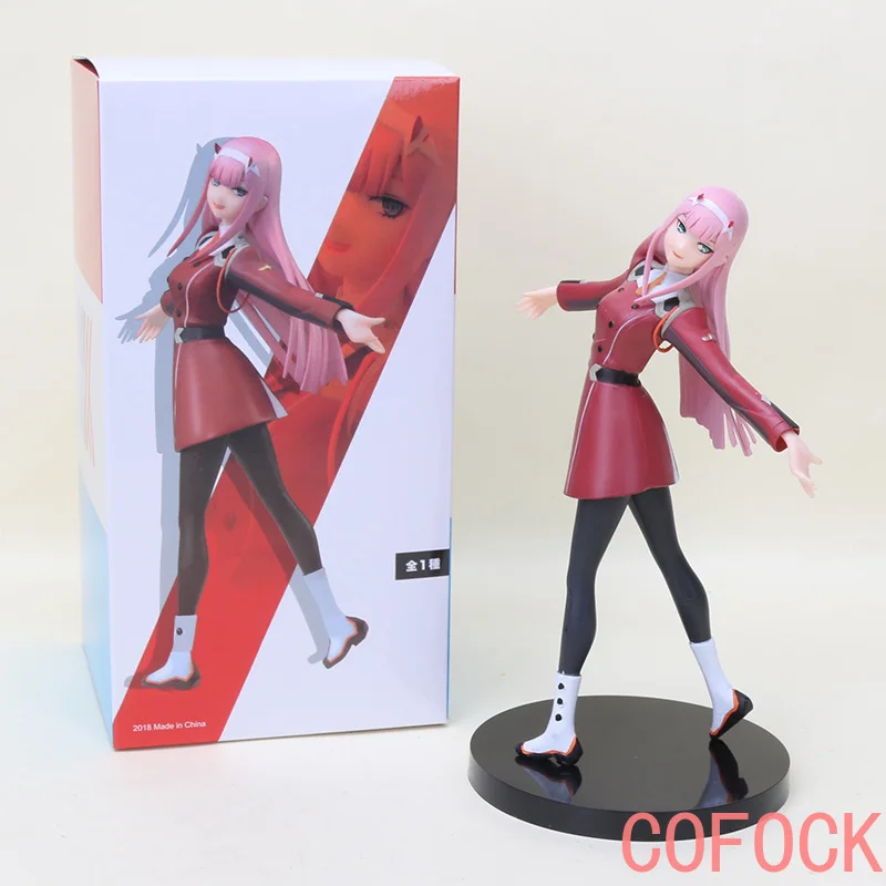 21 см аниме DARLING in the FRANXX фигурка игрушка Zero Two 02 ПВХ Коллекционная модель игрушки