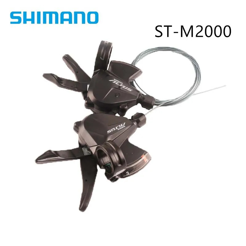 SHIMANO M2000 3x9-speed рычаг переключения передач MTB Горный велопереключатель скоростей обновление передачи от m370