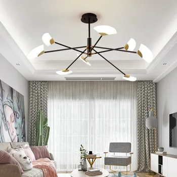 

modern nordic pendant hanging living room led light bedroom lamp color changing lights led chandelier lighting lights led lamp