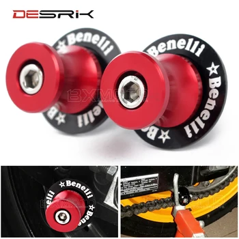 

2pcs Motorcycle CNC Swingarm Slider Spools Stand Screws For Benelli Leoncino 500 TRK 502 BJ600 BN500 TNT 300 150 BN 251 302 600