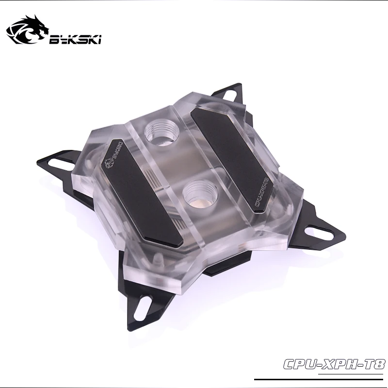 BYKSKI CPU Water Block For INTEL LGA 1150 1151 1155 1156 X99 X299 Platform ASUS MSI AURA +12V RGB+5V ARGB CPU-XPH-T8