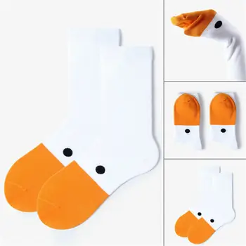 

Christmas Warm Creative Goose Head Socks Cute Sport Cotton Sock Happy Sock
