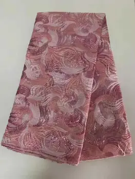 

New arrival African lace fabric french net lace fabric guipure lace fabric high quality 5 yards