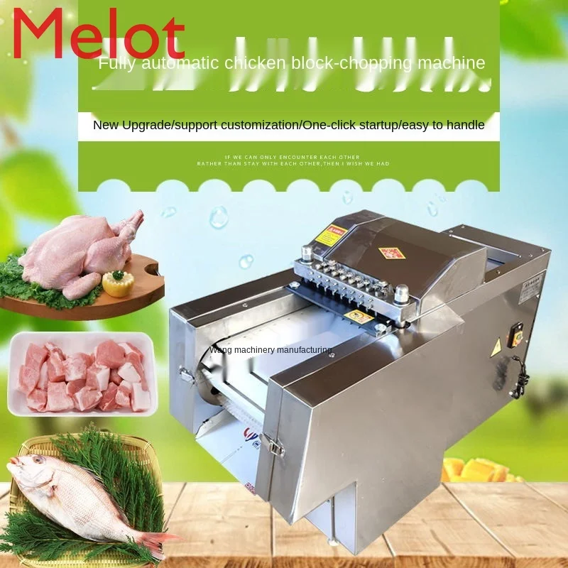 Automatic Chicken Cutter Chicken Cutter Chicken Duck Fish Meat Cutter -  China Chicken Cutting Machine, Fish Cutting Machine