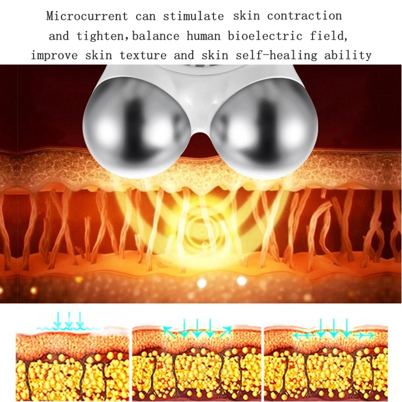 Тонкий косметический инструмент для лица, микротоковый подтягивающий массажер для лица, многофункциональный массажер для лица, инструмент для ухода за лицом