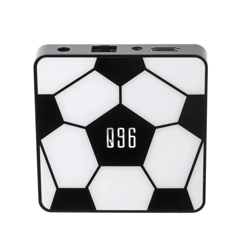 Q96 Smart Android 9,0 ТВ приставка Rk3229 четырехъядерный Uhd 4K медиаплеер 2 ГБ/16 ГБ 2,4G Wifi H.265 Vp9 Hdr10 видео плеер голосовой пульт