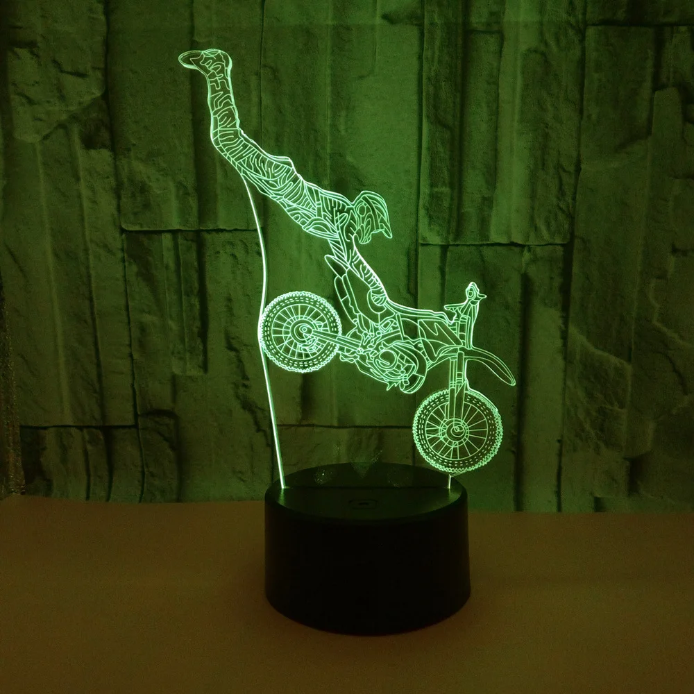 

3D Three-Dimensional Creative Cartoon Led Bedroom Table Lamp Creative Night Light Lamp