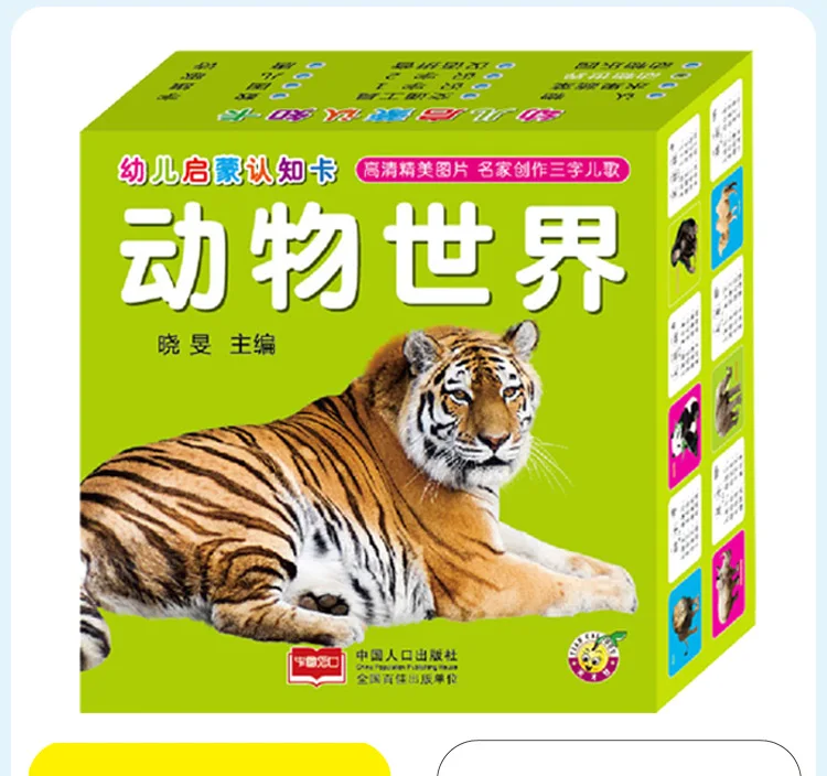 Cartões da Palavra Cartões de Educação Brinquedos para as Crianças Infantes Bebê Aprendendo Inglês Suprimentos Diários Animal Colorido Cognitivas 44 Pçs - Set 22 Computers & Electronics