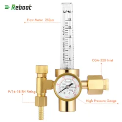 Vannes de gaz de soudage, régulateur de débit de Co2, en cuivre, accessoire de soudage Mig 