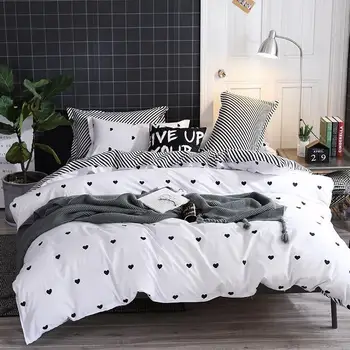 

35 Bedding Set 3pcs King Duvet Cover/ Quilt Cover/comforter Cover + 2 Pillowcase Bed Cover Size 150*200/180*220/200*200/220*240