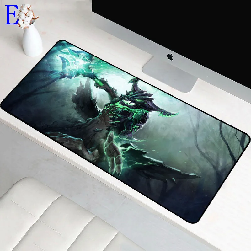  80x40cm Dota 2 Fashion Mouse Pad Large XL Rubber Laptop Lock edge Mouse Mat Keyboard Pad Speed Game