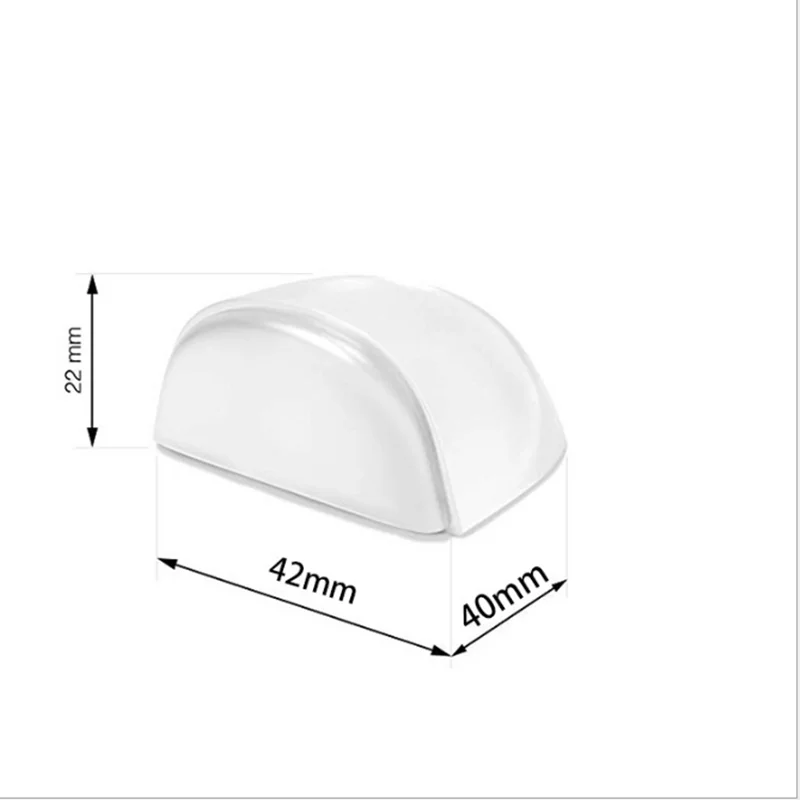 Door Stopper No Need Punch Self Adhesive Anti-Collision Door Holder Catch Stop For Home Office Protect Walls and Furniture
