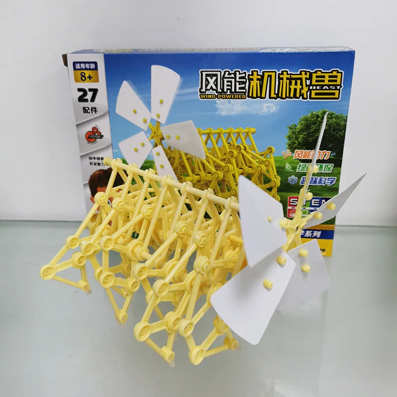

Steam Teenager Students DIY Toy Set Intelligence Science Wind Energy Mechanical Beast Knowledge Science Experiment