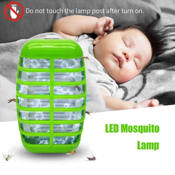 

Electric Mosquito Killer Lamp Bug Zapper Photocatalyst Anti Mosquito Repellent Home Bedroom Mosquito Fly Insect Killer Trap Lamp