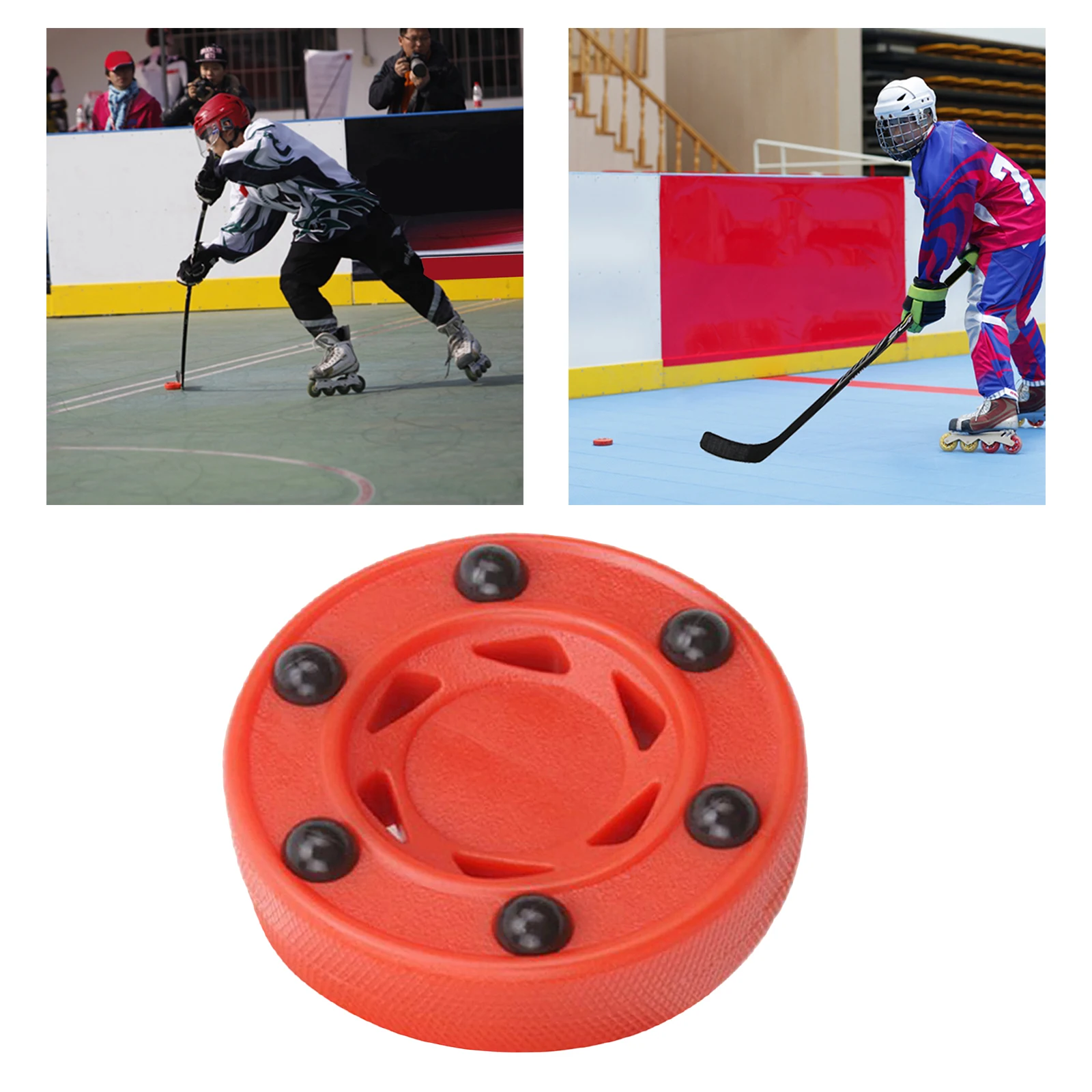 Details about   Ice Hockey Pucks Street Hockey Practice Puck Roller Hockey Ball for Training 