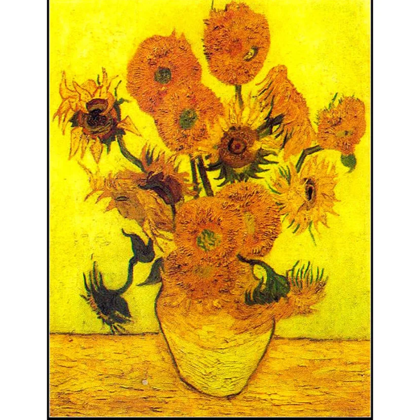 Yellow Two Sunflowers 5D Diamond Painting -  – Five Diamond  Painting