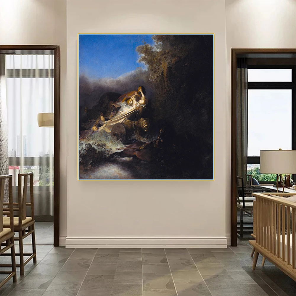 Citon Rembrandt Canvas рапса просерпин Холст Картина маслом художественное оформление