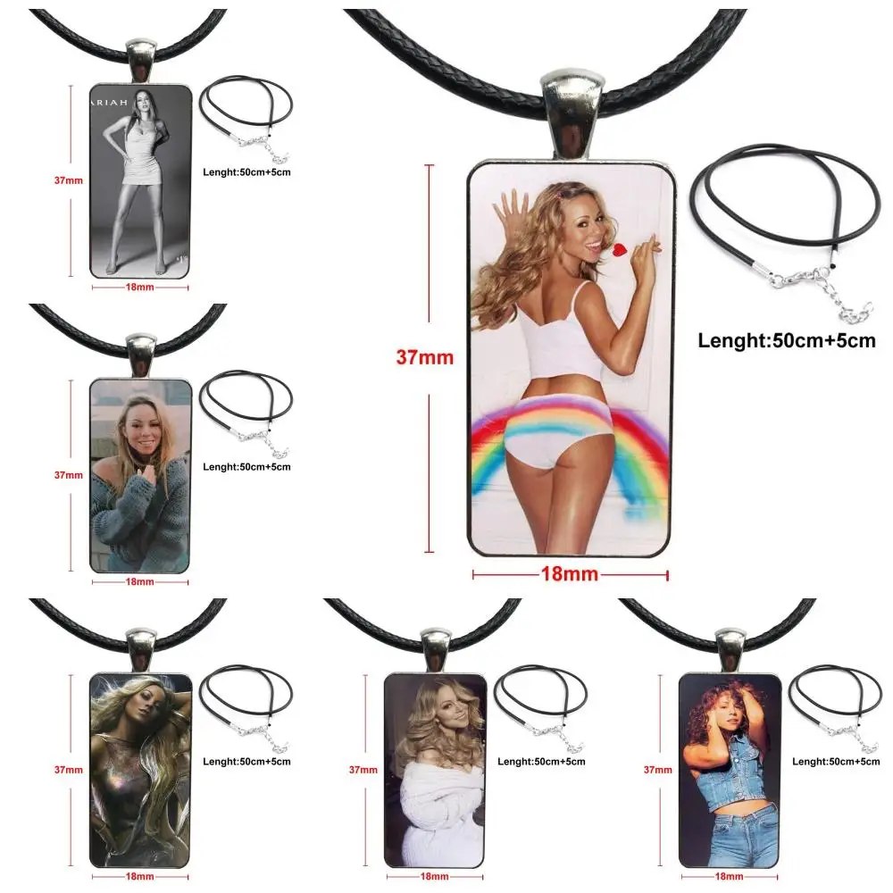 

Mariah Carey Fashion Necklace Handmade Rectangle Shape Choker Necklace Jewelry Multi Designs For Women Girls Handmade