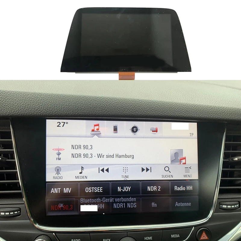 Новый 8-дюймовый автомобильный DVD GPS навигатор Экран с емкостным сенсорным