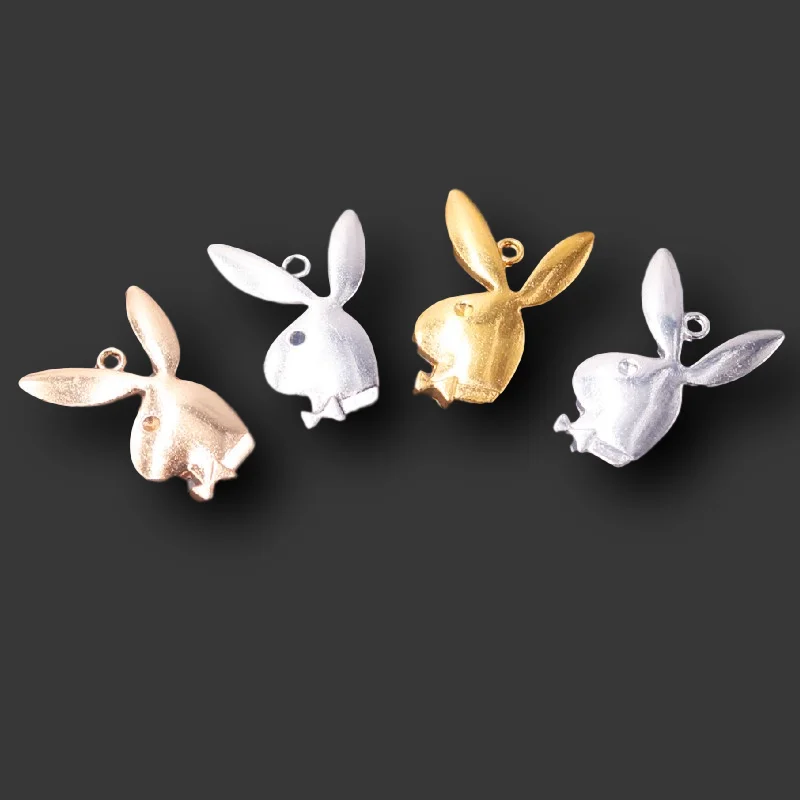 Подвеска в виде кролика подвеска симпатичного стиле хип хоп длинного для