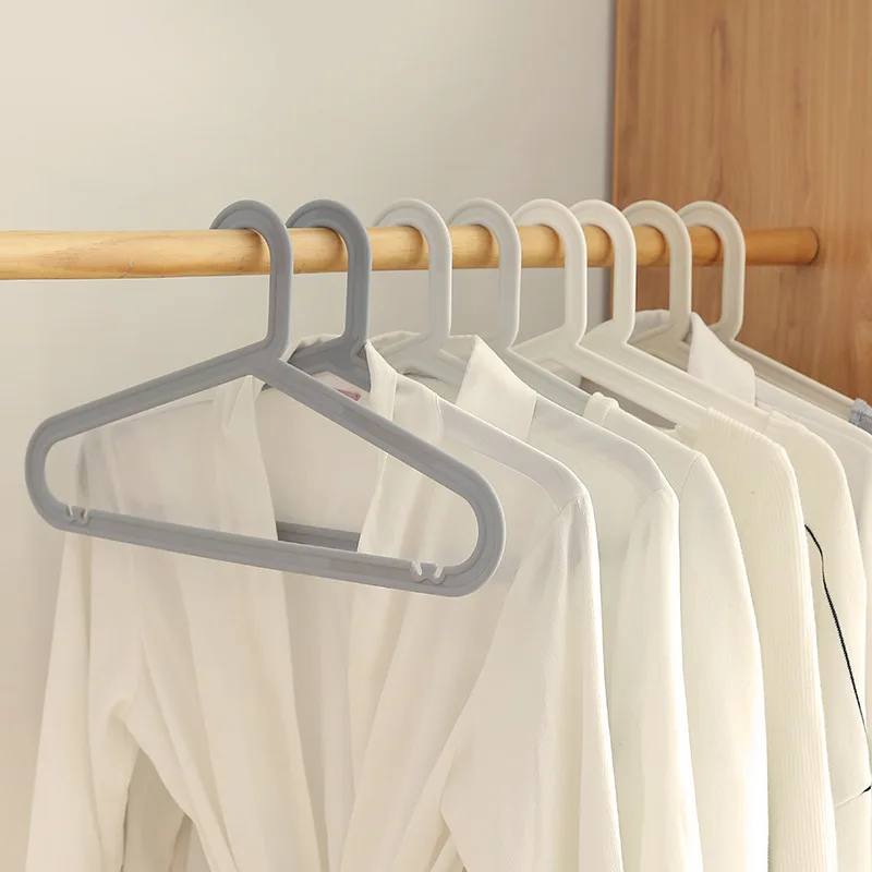 T type seamless hanger wet and dry wardrobe household plastic multi function clothing hanging
